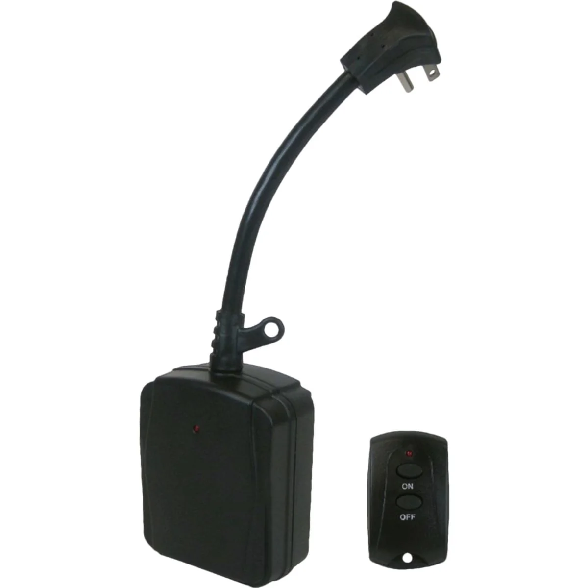 User-Friendly Prime 80 Ft. Black Outdoor Wireless Switch with Remote Control Specialty