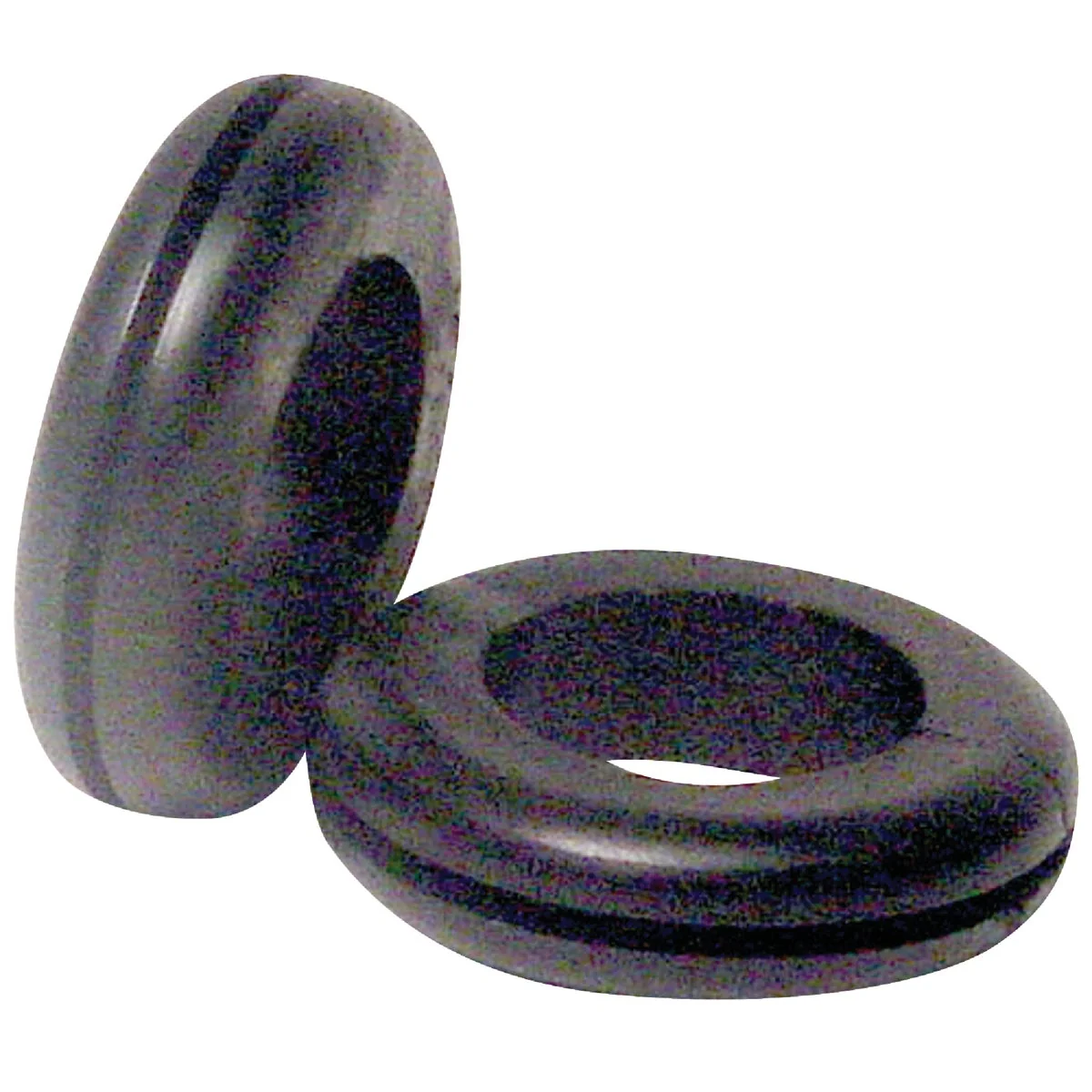 Genuine Gardner Bender 1 4 In. Flexible Black Vinyl Wire Insulation or Cording Grommet 6-Pack Original