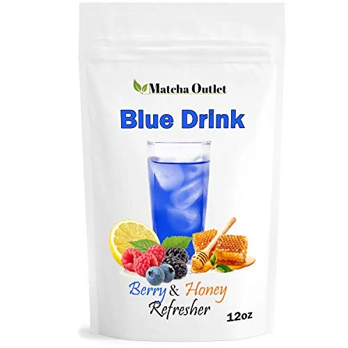 Solid Blue Drink Spirulina Powder 12 Ounce Proven