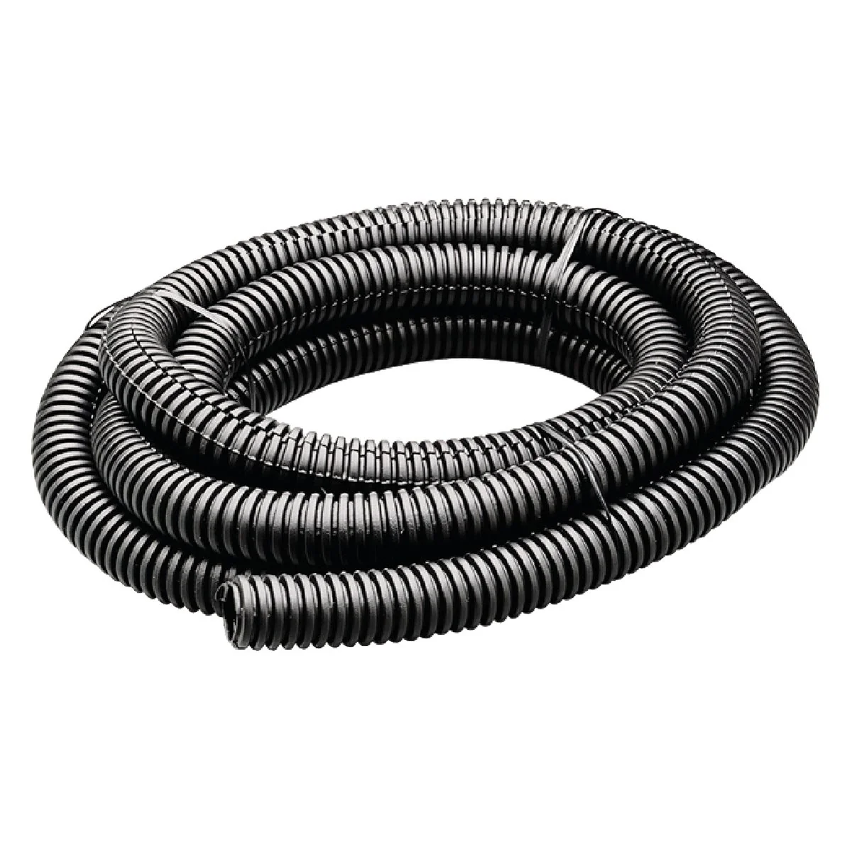Relaxed Gardner Bender 3 8 In. Dia. x 10 Ft. L. Polyethylene Black Split Flex Tubing Quality
