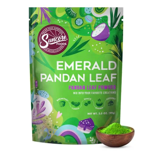 High-Quality Emerald Pandan Leaf Powder 3.5oz 3.5 Ounce Powerful