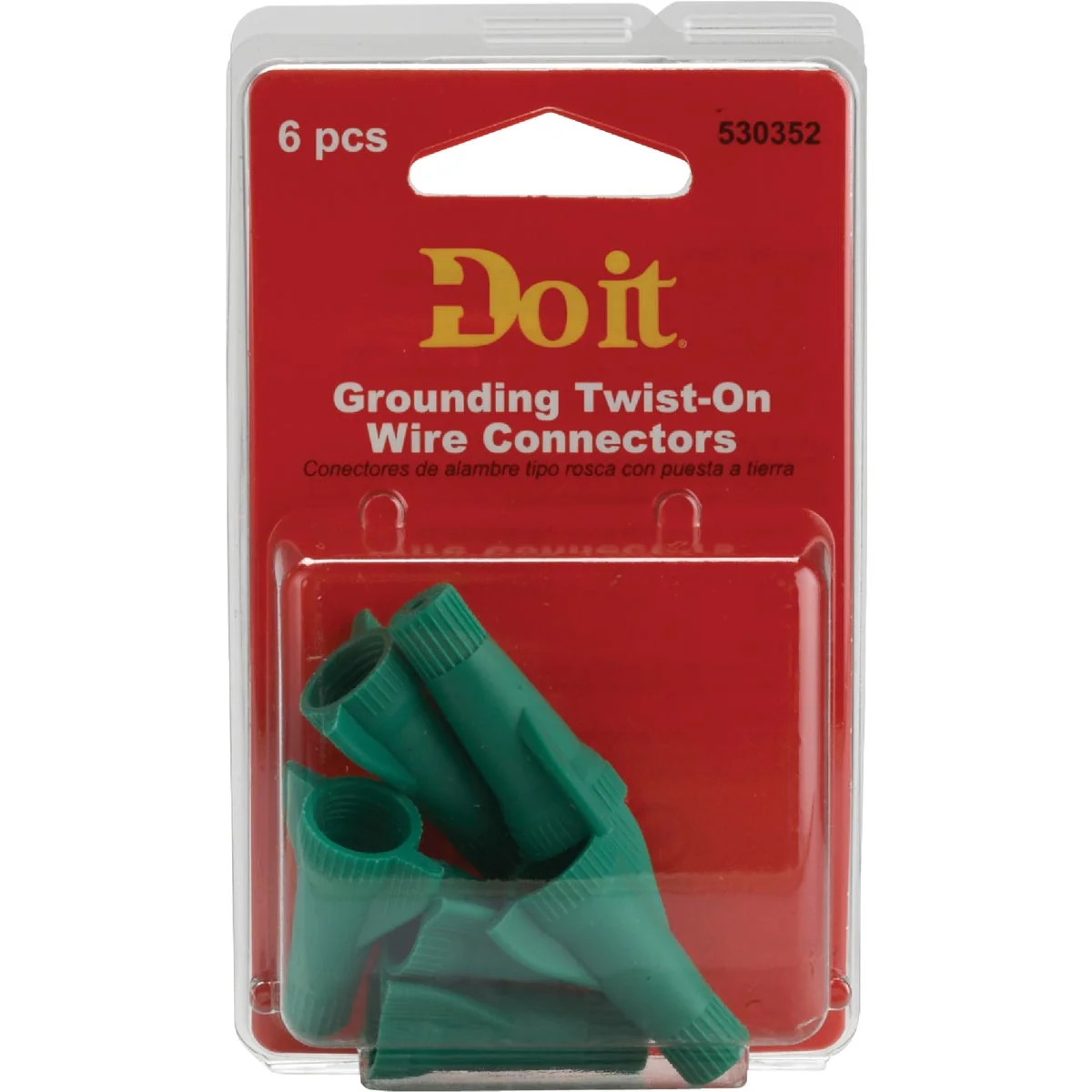 Environmentally Friendly Do it Medium Green 22 AWG to 8 AWG Wing Wire Connector 6-Pack Comfortable