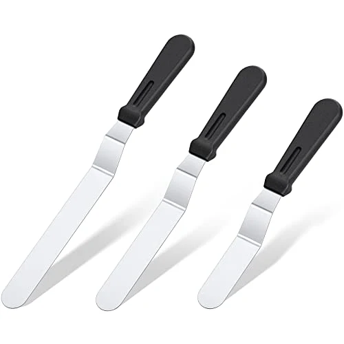 Premium Icing Spatula 3 Count Certified