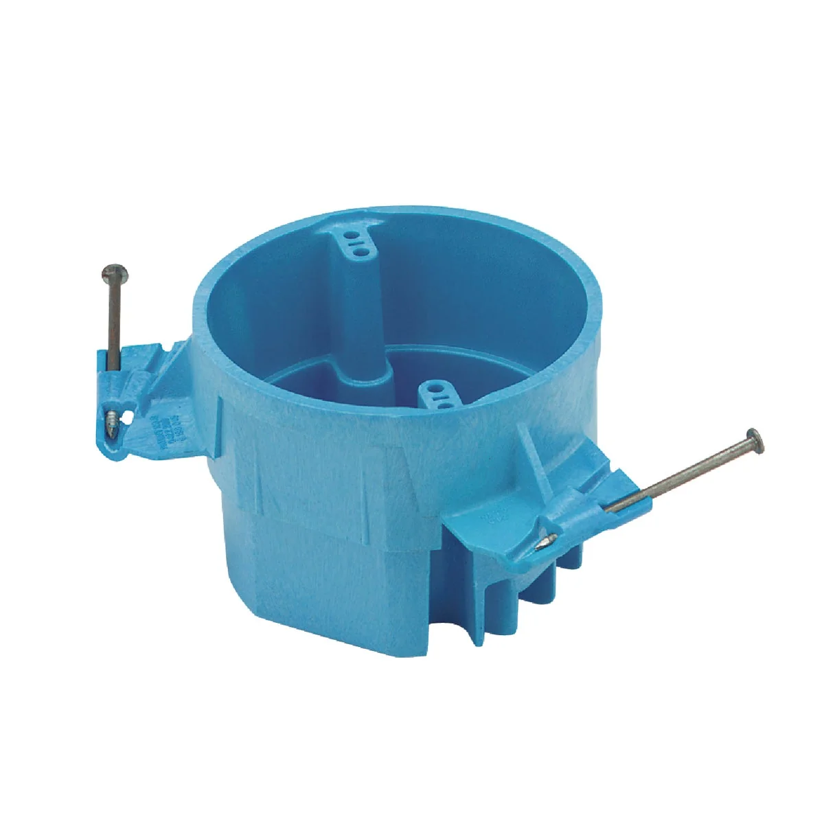 High-End Carlon SuperBlue 50 Lb. Rating Nail On Thermoplastic Molded Ceiling Box Lightweight