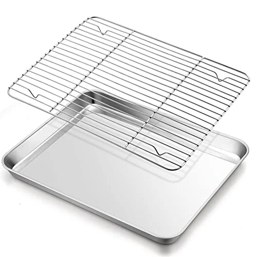 Green Baking Sheet with Rack Set 2 Count Sophisticated