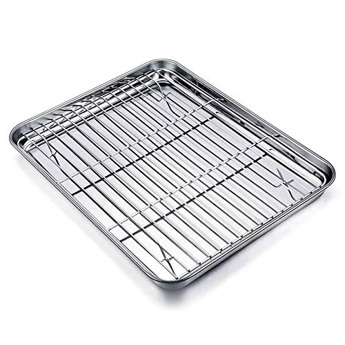 Comfortable Baking Sheet with Cooling Rack Set Organic