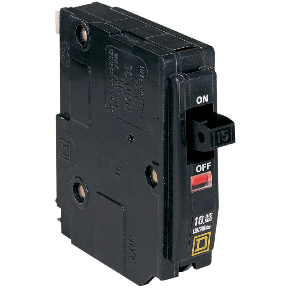 Fine Crafted Square D QO 20A Single-Pole Standard Trip Circuit Breaker Recyclable