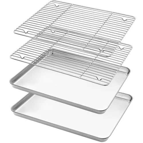 Expertly Made Baking Sheet with Cooling Rack Elegant