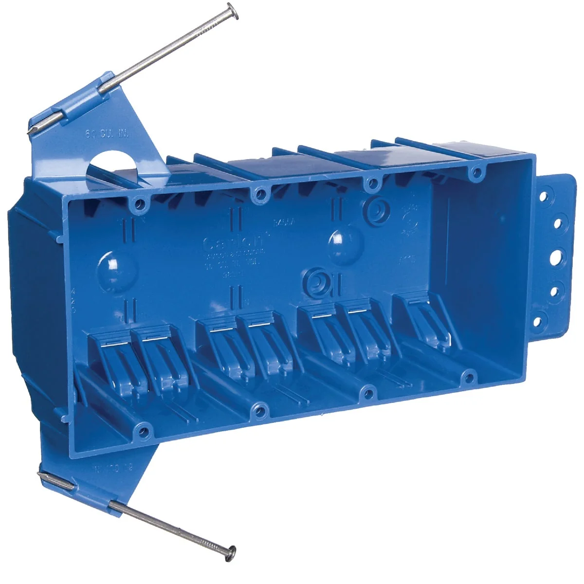 Next-Generation Carlon 4-Gang PVC Molded Wall Switch Box Dependable