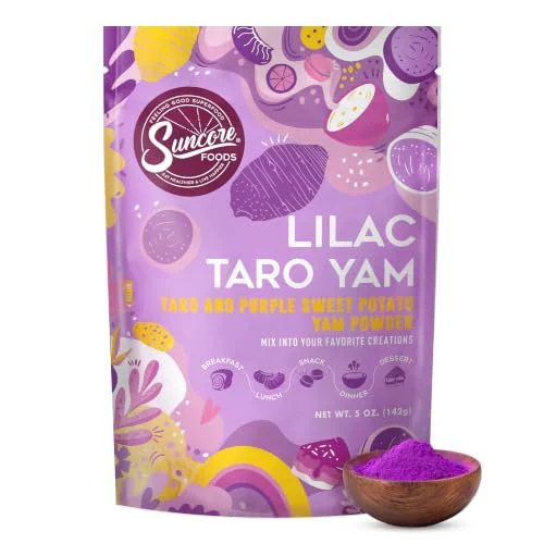 Exclusive Lilac Taro Yam Powder 5oz 5 Ounce Responsible