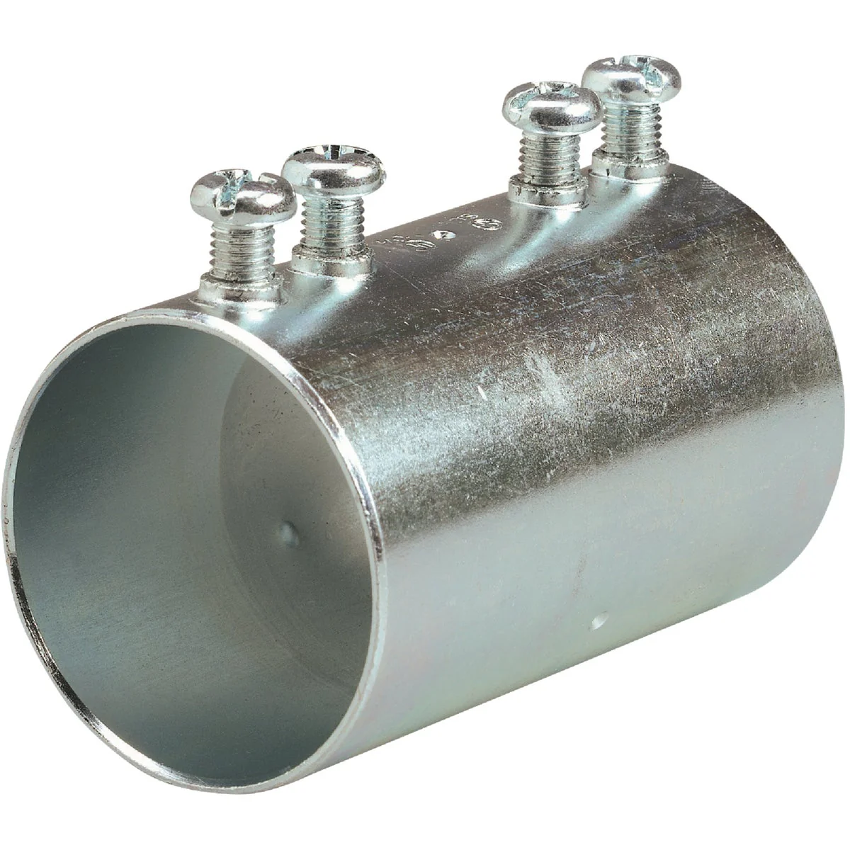 Clean Halex EMT 1-1 4 In. Set Screw Conduit Coupling Verified