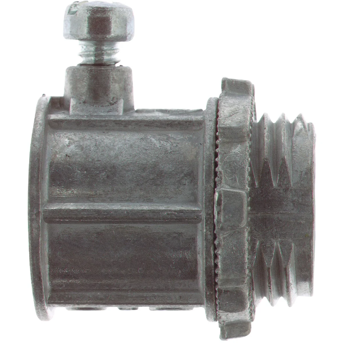 Modern Halex 1-1 4 In. Set Screw EMT Conduit Connector Pure