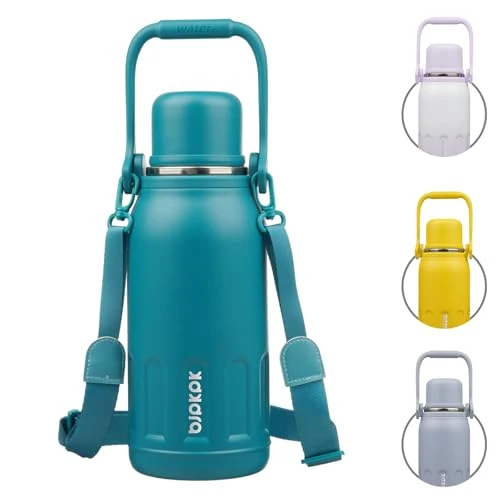 High-Grade Stainless Steel Insulated Bottle with Handle Strap Responsible