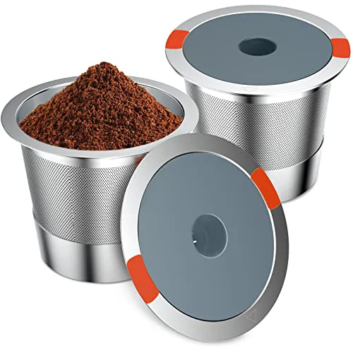 Clean Reusable Stainless Steel Coffee Filters for Keurig 1.0 2.0 Brewers Quality