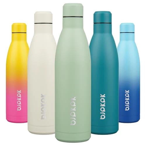 Fine Crafted 25 oz Insulated Stainless Steel Water Bottle Luxury