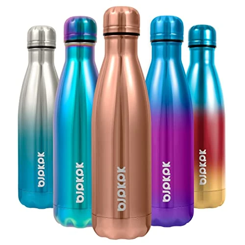 Powerful 17 oz Insulated Water Bottle Organic