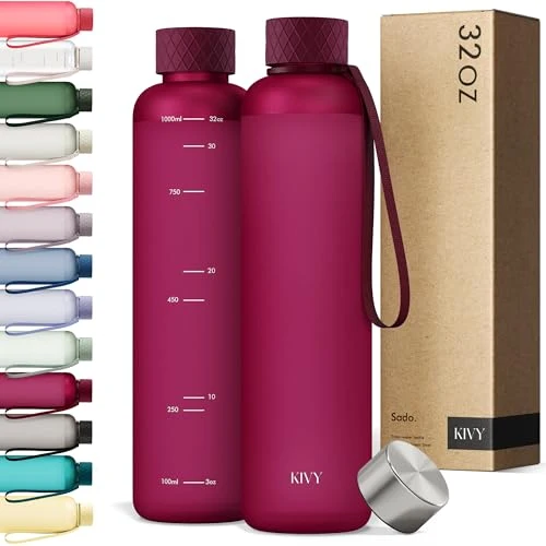 Contemporary Slim Water Bottle 32oz Tritan Exclusive