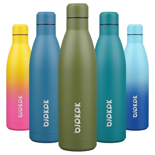 Consistent 25 oz Insulated Stainless Steel Water Bottle Reliable