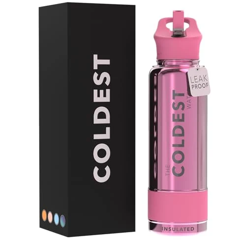 Environmentally Friendly Coldest Insulated Water Bottle with Straw Lid Effective