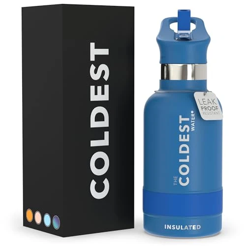 Artisan Coldest Insulated Water Bottle with Straw Lid Next-Generation