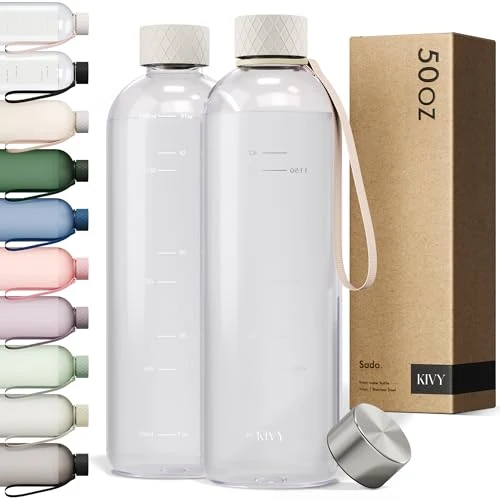 Recyclable Large Water Bottle 50oz Tritan Relaxed