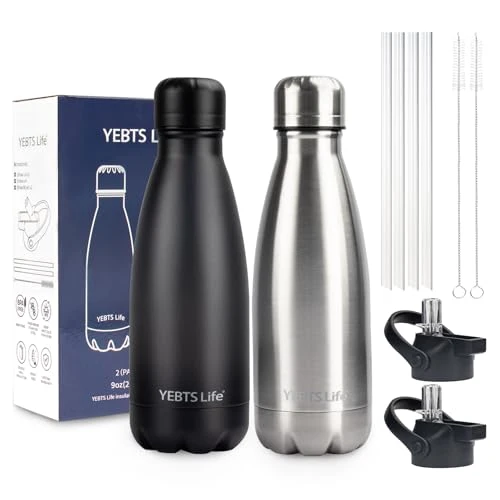 Luxury Insulated Water Bottle 2 Count Powerful
