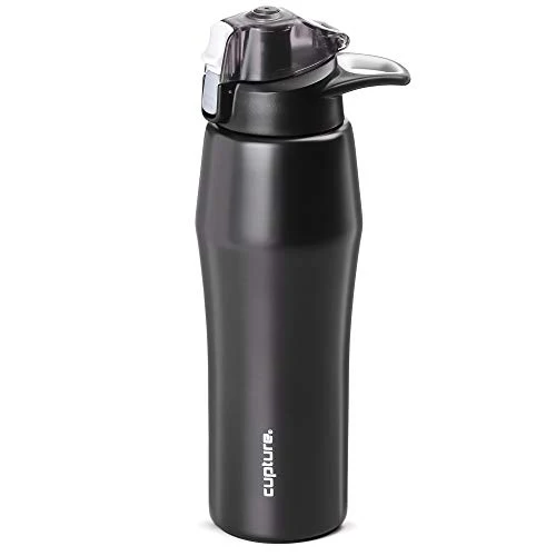 Practical Action Water Bottle Flip Top with Handle Detailed