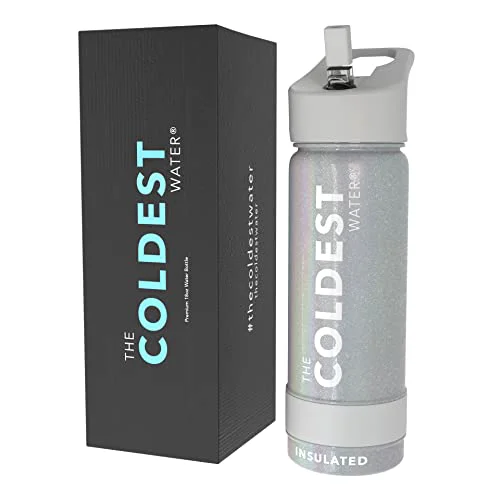 Sustainable Coldest Insulated Water Bottle with Straw Lid Green