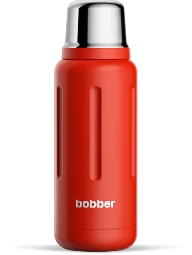 Elegant 34 oz Stainless Steel Thermo Bottle for Hot Tea Organic