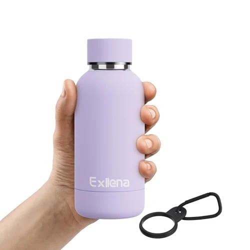 Solid Small Water Bottle 12oz with Clip High-Performance