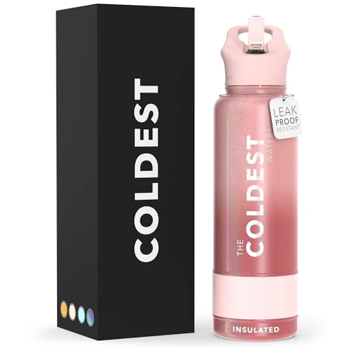 Traditional Coldest Insulated Water Bottle with Straw Lid Environmentally Friendly