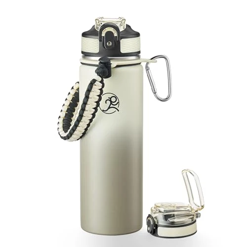 Authentic 24oz Insulated Stainless Steel Travel Water Bottle Unique