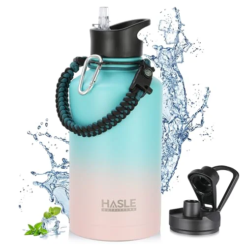 Comfortable Half Gallon Insulated Water Bottles 64 oz Casual