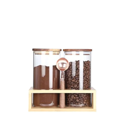 Convenient Coffee Beans Storage Canisters with Airtight Lids Certified