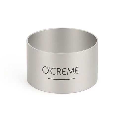 Unique Cake Ring Sturdy Stainless Steel Round Mousse Cake Ring Mold for Baking Green