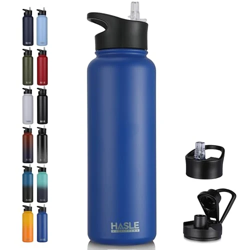 Flexible 40oz Stainless Steel Water Bottle Pure