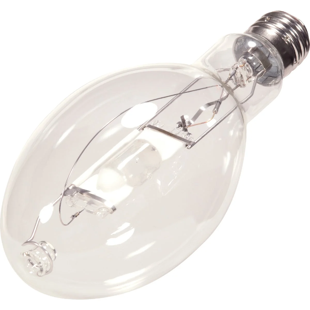 Practical Satco 400W Clear ED37 Mogul Screw Metal Halide High-Intensity Light Bulb Versatile