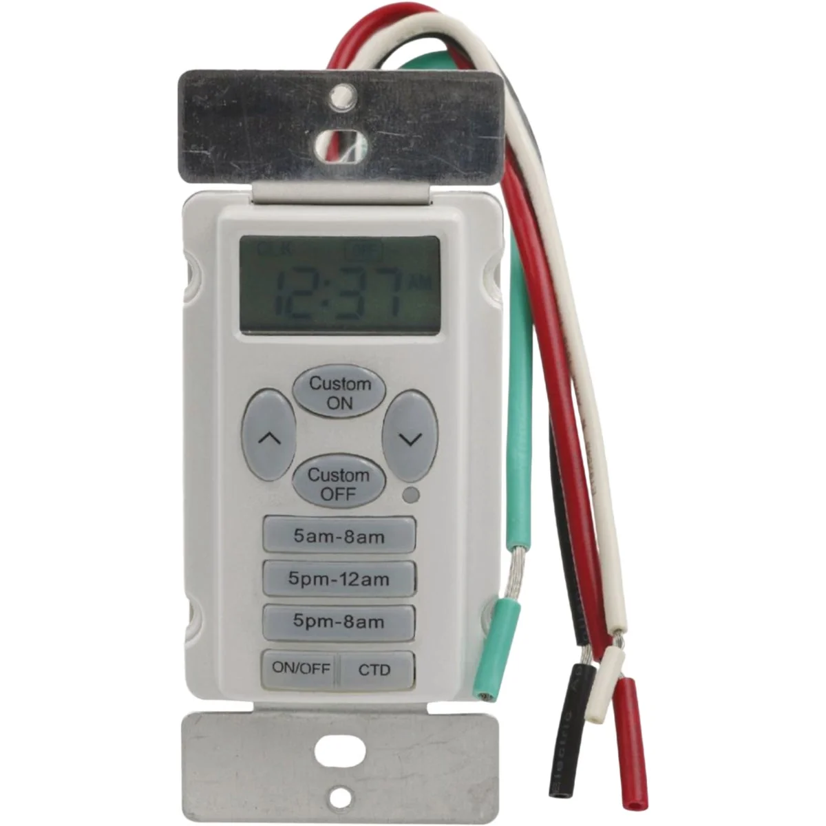 First-Class Prime EZ-Set 125V 24 Hr. Digital In-Wall Timer Specialty