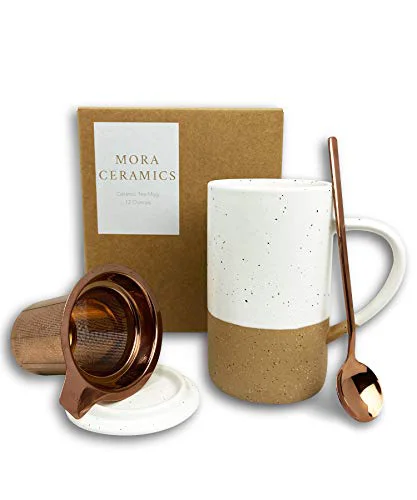 Fast 12oz Ceramic Tea Cup with Infuser Fashionable
