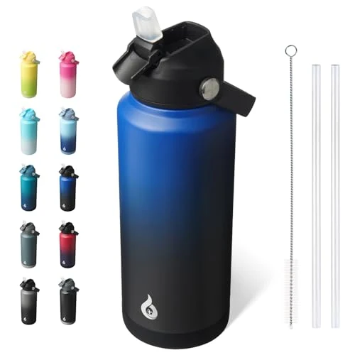Smooth 32oz Insulated Water Bottle Enhanced