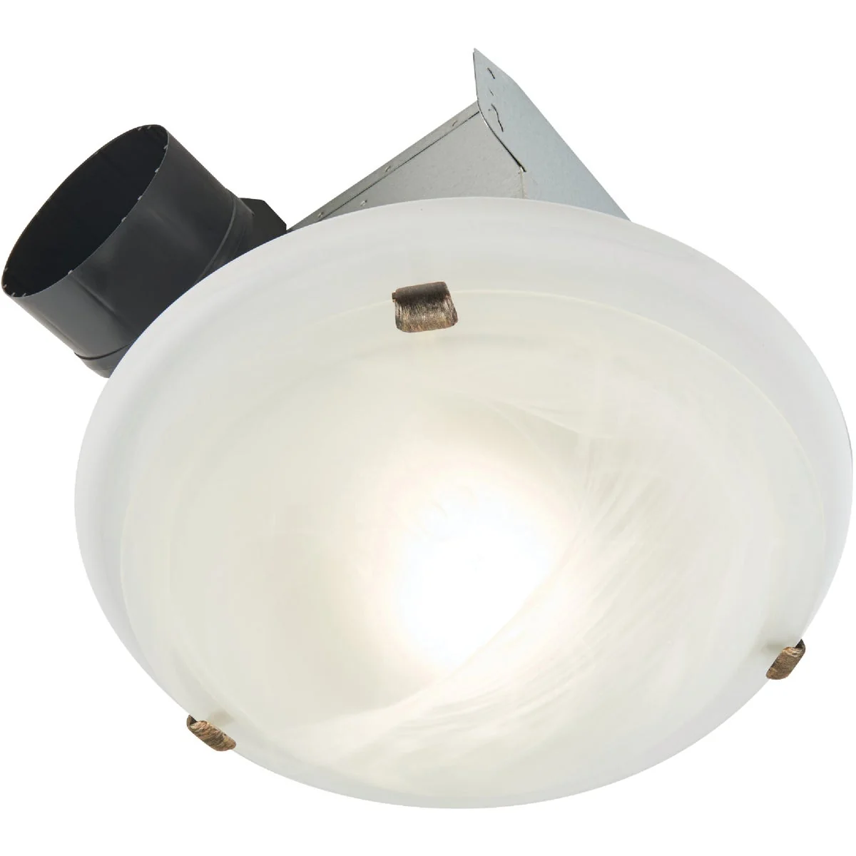 Carefully Designed Broan 80 CFM 2.5 Sones 120V Decorative Bath Exhaust Fan with Light Sophisticated
