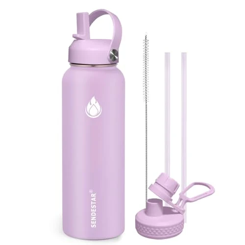 Premium Material Water Bottle 40oz Double Wall Vacuum Insulated Leak Proof Stainless Steel Sports Water Bottle Fashionable