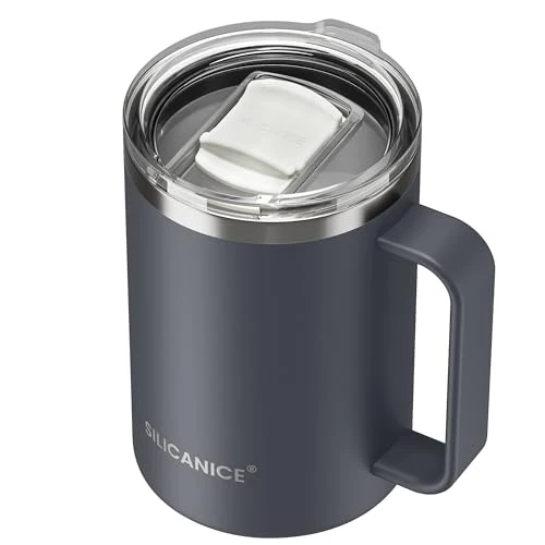 Natural 14 24oz Insulated Coffee Mug With Handle Original