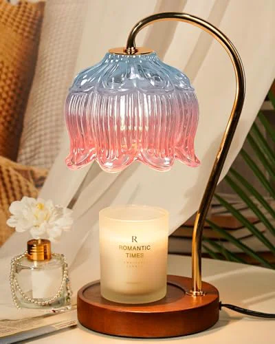 Professional Flower Candle Warmer Lamp with Timer Exclusive