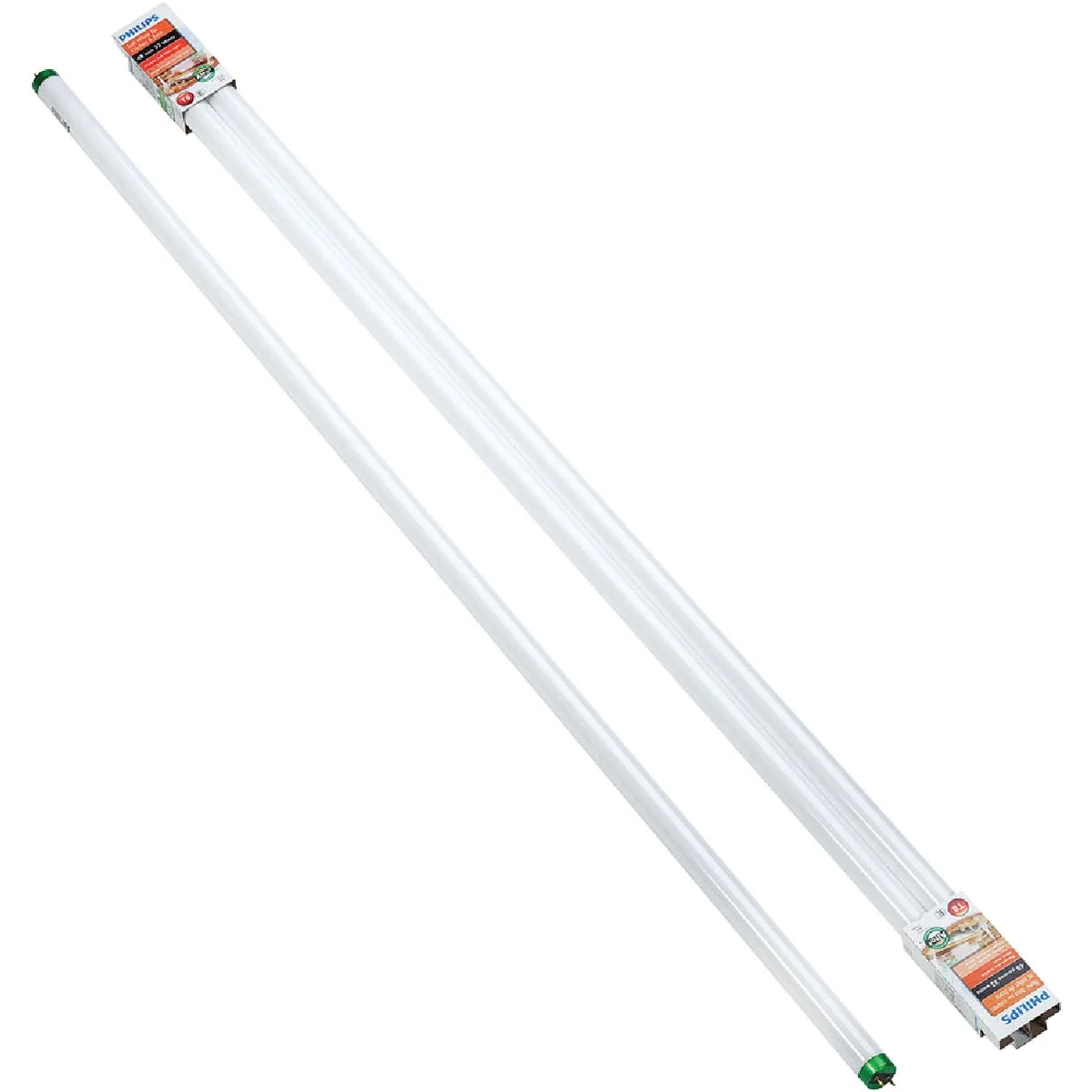 Exceptional Philips ALTO 32W 48 In. Bright White T8 Medium Bi-Pin Fluorescent Tube Light Bulb 2-Pack Premium Material