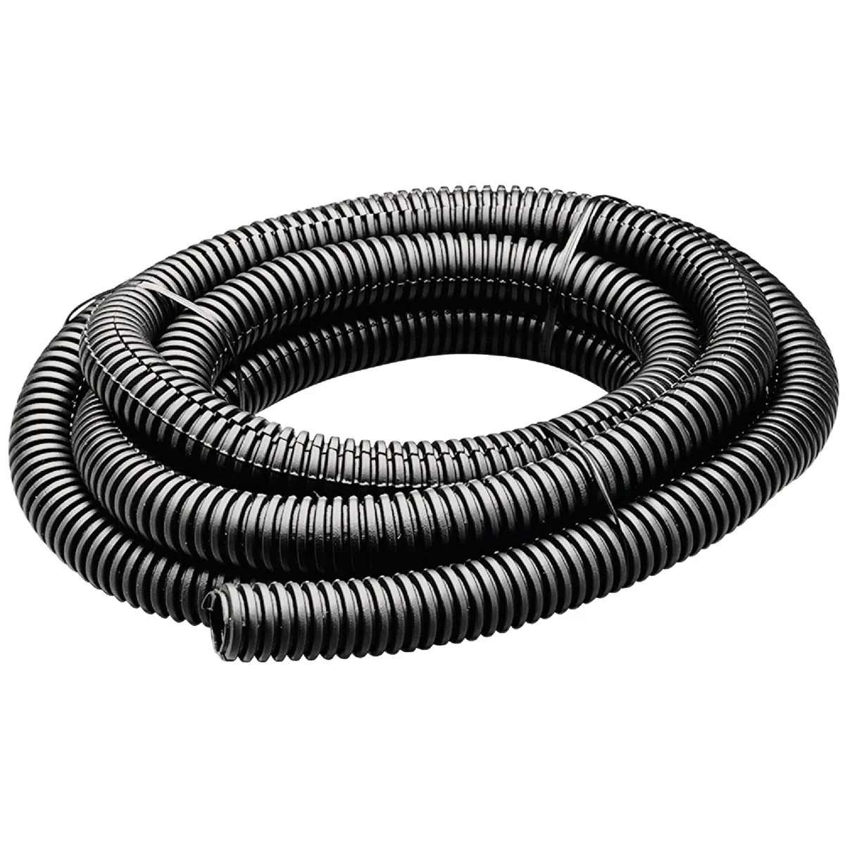 Fast Gardner Bender 1 2 In. Dia. x 7 Ft. L. Polyethylene Black Split Flex Tubing Luxury