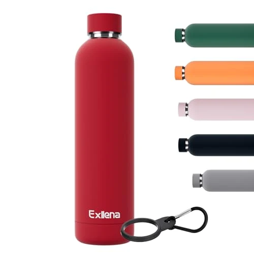 Excellent Slim Insulated Water Bottles for Travel 32oz with Clip Relaxed