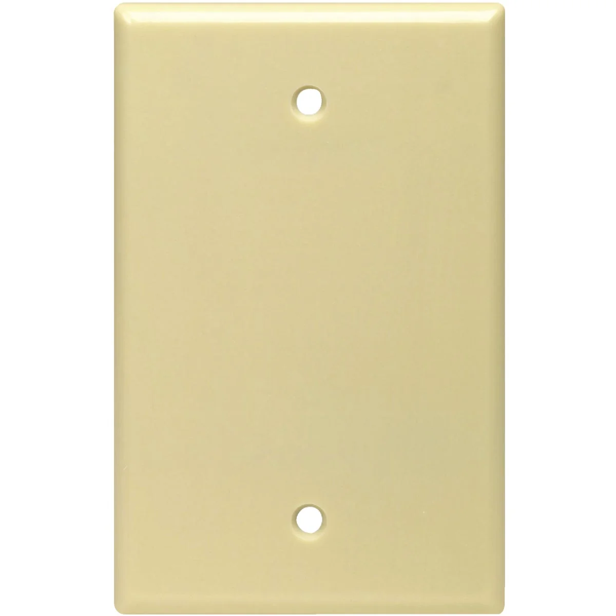 Artisan Leviton 1-Gang Midway Thermoset Blank Wall Plate Ivory Convenient