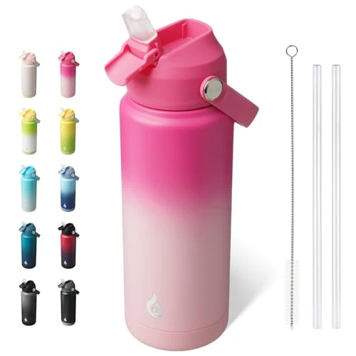 Expertly Made 24oz Insulated Water Bottle Verified