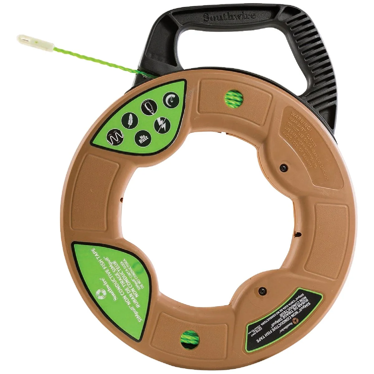 Elegant Southwire 4.5mm W. x 75 Ft. L. Polymer Fish Tape Outstanding